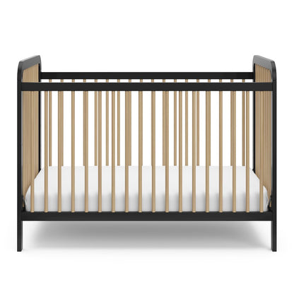 Storkcraft Pasadena 3-in-1 Convertible Crib - Black with Driftwood