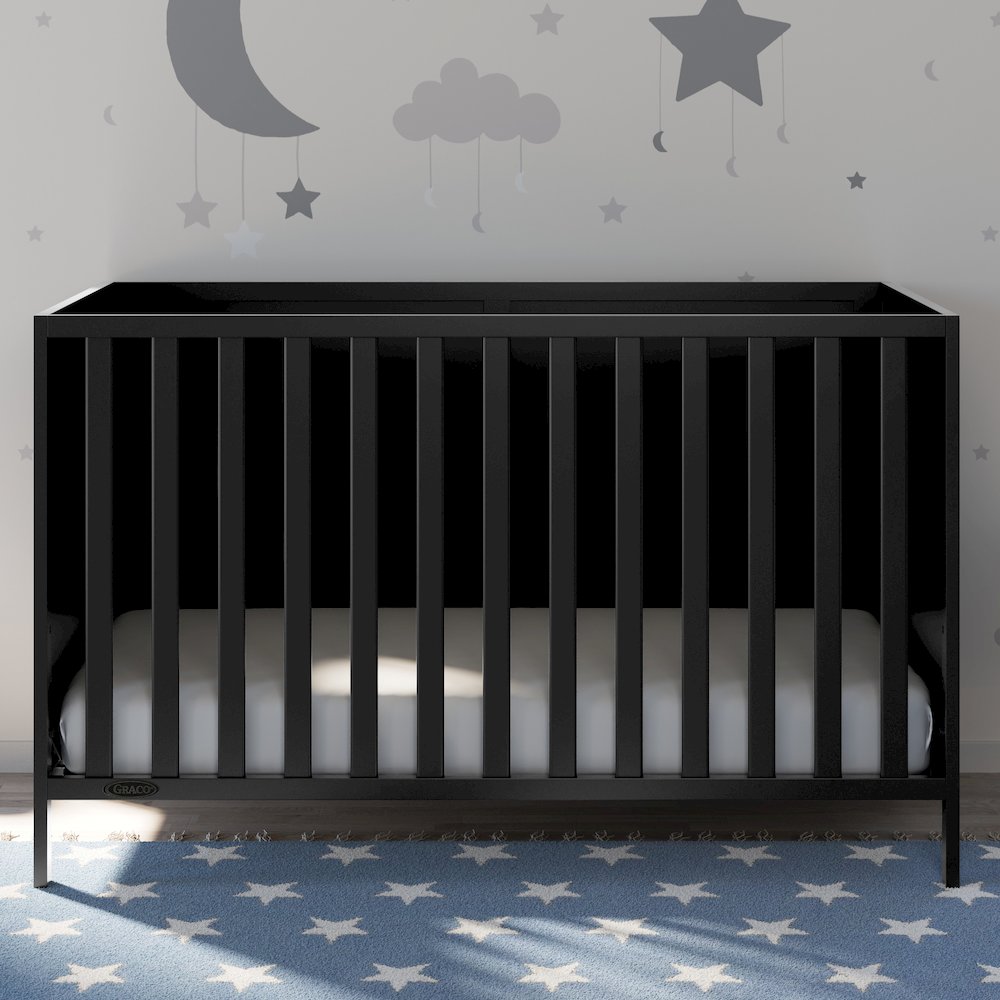 Graco Theo 3-in-1 Convertible Crib - Black