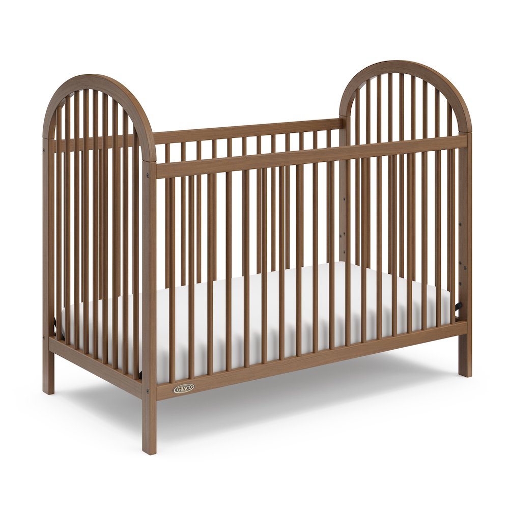 Graco Olivia 3-in-1 Convertible Crib (Hazelnut) – GREENGUARD Gold Certified
