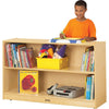 Jonti-Craft Classic Low Adjustable Bookcase - 2 Compartment(s) - 29.5" Height x 48" Width x 15" DepthFloor - Adjustable Shelf, Sturdy, Light Duty - Wood Grain - Baltic Birch Plywood - 1 Each