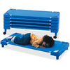 Children's Factory Full Size Cots Set - Blue - Steel, Polyester, Woven