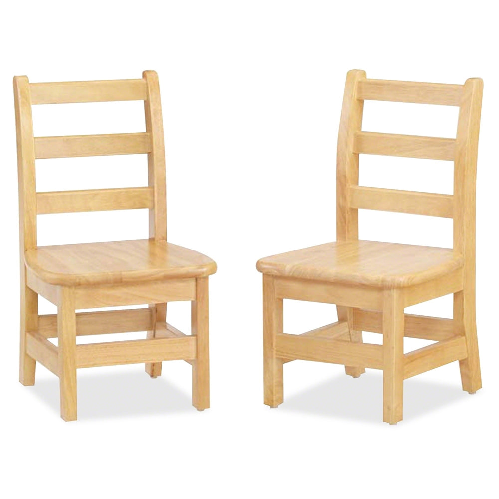 KYDZ Ladderback Chair - Solid Hardwood - Maple