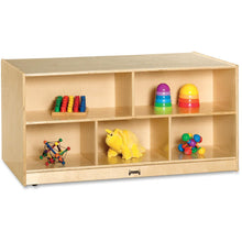 Jonti-Craft Rainbow Accents Toddler Double-sided Storage Shelf