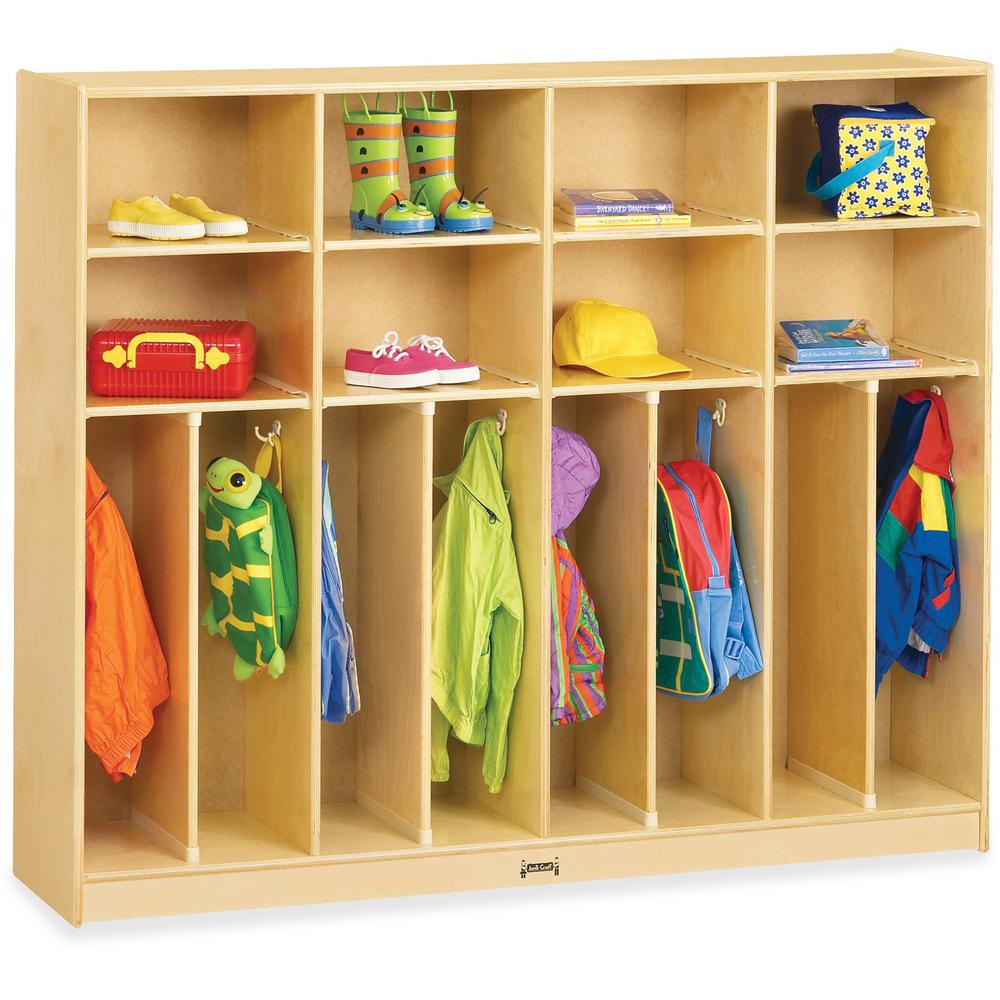 Jonti-Craft Rainbow Accents Large Neat-n-Trim Locker - 8 Compartment(s)