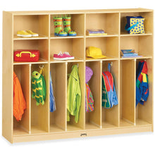 Jonti-Craft Rainbow Accents Large Neat-n-Trim Locker - 8 Compartment(s)