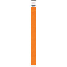 Advantus Neon Tyvek Wristbands - 500 / Pack - Neon Orange - Tyvek