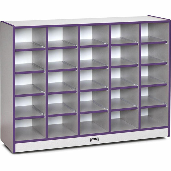 Jonti-Craft Rainbow Accents Toddler Single Storage, Purple Color