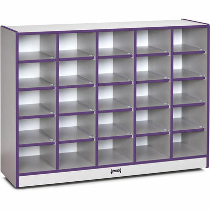 Jonti-Craft Rainbow Accents Toddler Single Storage, Purple Color