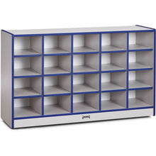 Jonti-Craft Rainbow Accents Toddler Single Storage - 20 Compartment(s), Blue Color