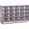 Jonti-Craft Rainbow Accents Toddler Single Storage - 20 Compartment(s), Purple Color