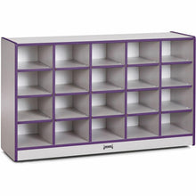 Jonti-Craft Rainbow Accents Toddler Single Storage - 20 Compartment(s), Purple Color