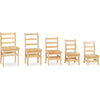 Jonti-Craft KYDZ Ladderback Chair - Maple - Solid Hardwood - 1 Each