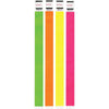 Advantus Neon Tyvek Wristbands - 500 / Pack - Neon Orange - Tyvek
