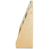 Jonti-Craft Rainbow Accents Birch Flushback Pick-a-Book Stand - 5 Compartment(s) - 1" - 27.5" Height x 30" Width x 13.5" Depth - Rounded Corner, Durable, Yellowing Resistant - UV Acrylic - Baltic - Bi