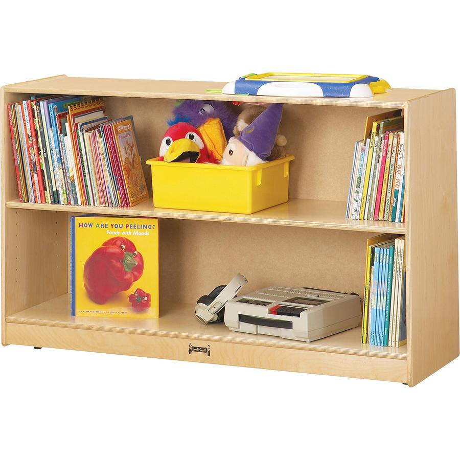 Jonti-Craft 3-Shelf Light-duty Storage Bookcase - 3 Compartment(s)