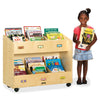 Jonti-Craft Mobile Section Book Storage Organizer - 6 Compartment(s)