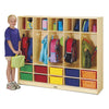 Jonti-Craft Rainbow Accents Large Locker Organizer - 4 Tier(s), Assorted