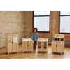 Jonti-Craft - TrueModern 4-Piece Play Kitchen Set - 1 Each - Baltic - Anodized Aluminum