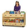 Jonti-Craft Mobile Section Book Storage Organizer - 8 Compartment(s)