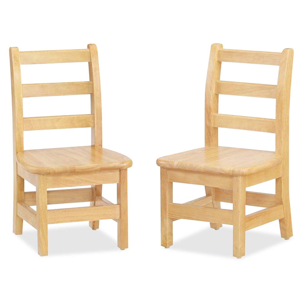 KYDZ Ladderback Chair - Solid Hardwood - Maple