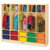 Jonti-Craft Rainbow Accents Large Locker Organizer - 4 Tier(s), Assorted