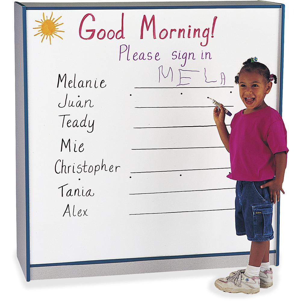 Jonti-Craft Rainbow Accents 5-section Coat Locker - 5 Compartment(s), Teal Color