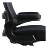 Lorell Big & Tall Flip Arm Chair - Mesh, Fabric - Armrest