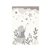 Functional Kids Grey White Bunny Rug, 5'3" x 7'5"