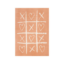 Functional Kids Pink Cream Playing Board Rug, 3'11" x 5'7"