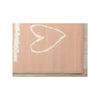 Functional Kids Pink Cream Playing Board Rug, 3'11" x 5'7"