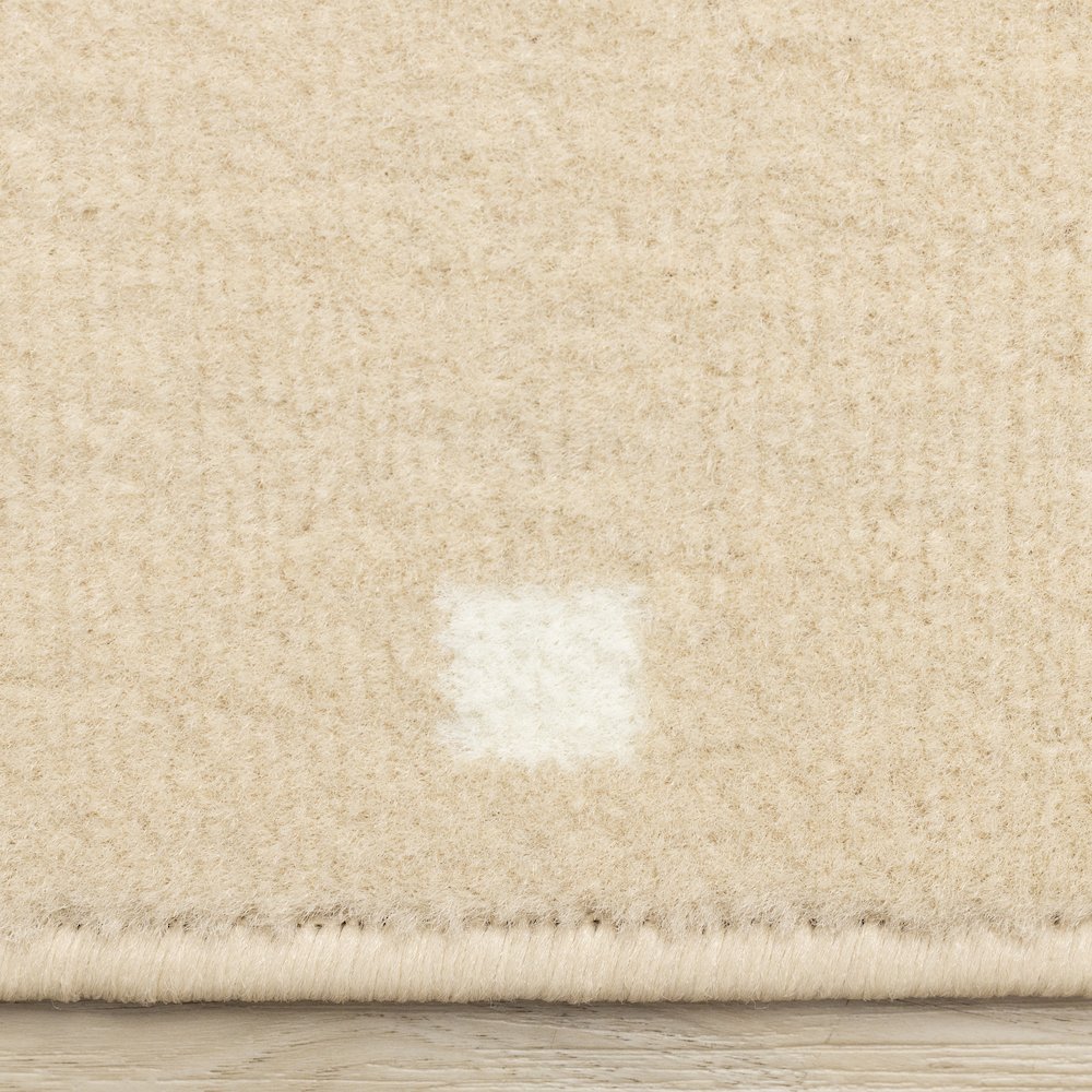 Functional Kids Beige Brown Swaggy Dog Area Rug, 3'11" x 5'7"