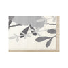 Functional Kids Grey White Bunny Rug, 3'11" x 5'7"