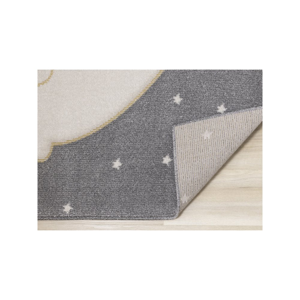 Kids Soft Textured Polar Bear Bunny Rug, 3'11" x 5'7"