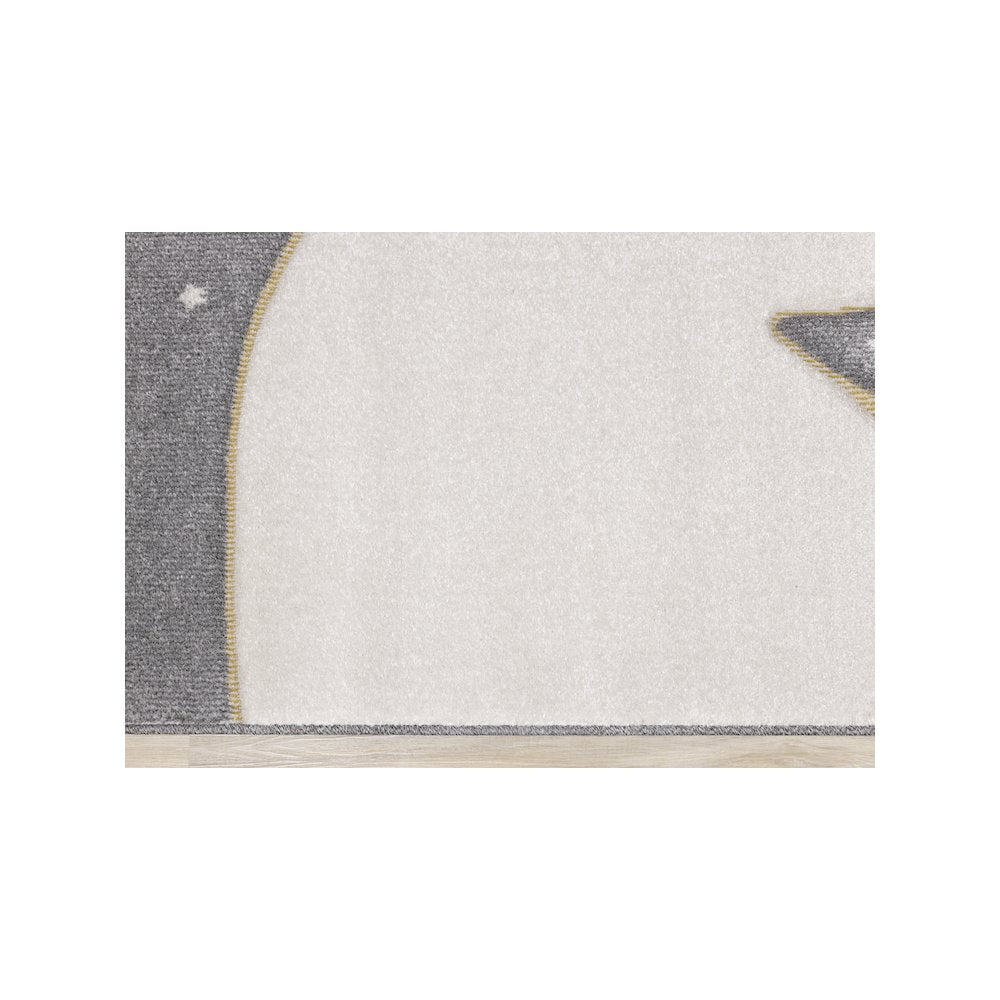 Kids Soft Textured Polar Bear Bunny Rug, 3'11" x 5'7"