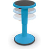 Hierarchy Height Adjustable Grow Stool- Short Stool (Blue)