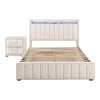 Fynor 2-Piece Velvet Kids Storage Platform Bedroom Set