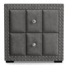Fynor 2-Piece Velvet Kids Storage Platform Bedroom Set
