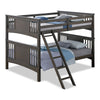 Brandster Solid Wood Full Over Full Bunk Bed