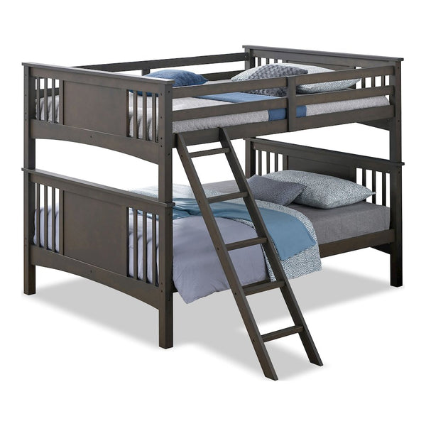 Brandster Solid Wood Full Over Full Bunk Bed