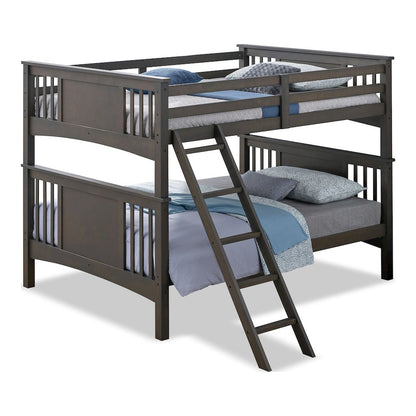 Brandster Solid Wood Full Over Full Bunk Bed
