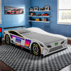 Yael Modern White Wood Twin-size Kid Bed