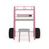 Ramirez Traditional Metal Kids Desk with Stool