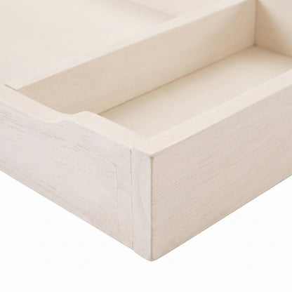 Westwood Design Westfield Changing Tray - Brushed White Finish