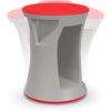 Hierarchy Flipz Stool - Red