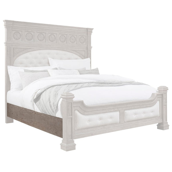 Pulaski Kingsbury French Gray Queen/King Panel Side Rails