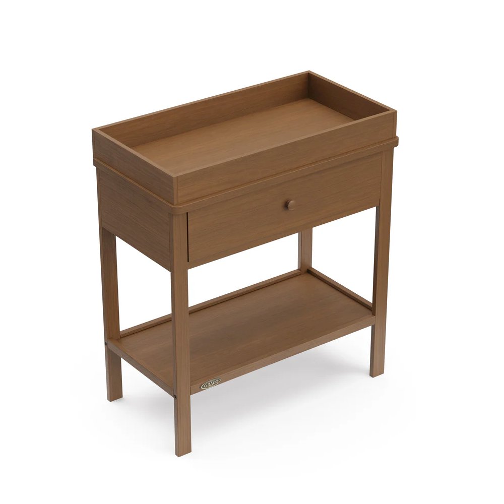 Graco Storage Changing Table - Hazelnut