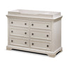 Sorelle Topper for Double Dresser,Brushed Ivory Color