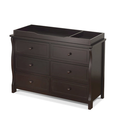 Sorelle Topper for Double Dresser,Espresso Color