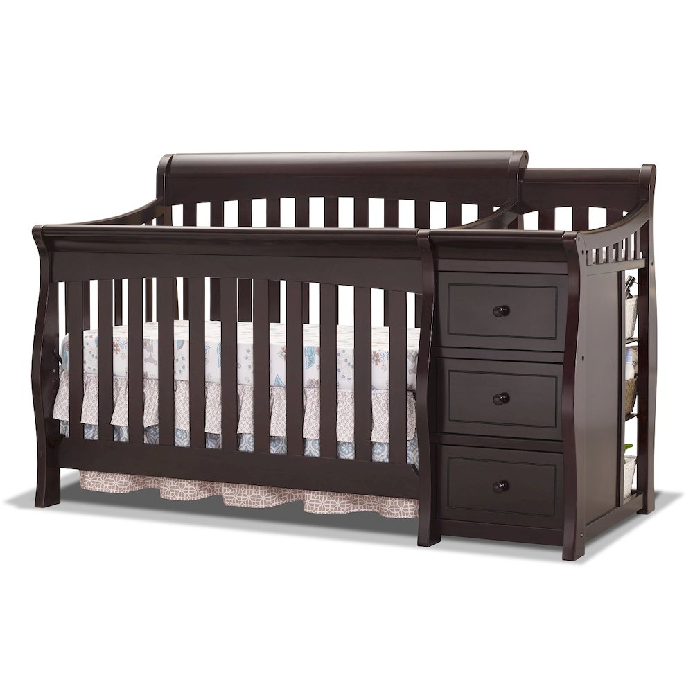 Sorelle Princeton Elite Crib & Changer,Espresso Color