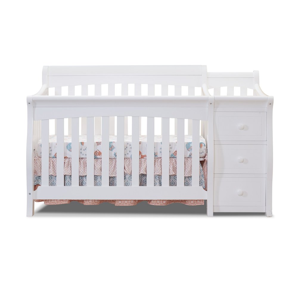 Sorelle Finley Lux Flat Top Crib,White Color